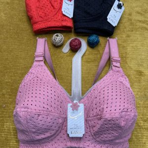 سوتین طبی بدون فنر کد ۳۵۷ مارک معتبر لعیا(جین ۱۲تایی)