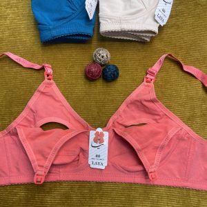 سوتین نخی لاکرا شیردهی اعلا کد ۲۸۹ مارک معتبر لعیا(جین ۱۲تایی)