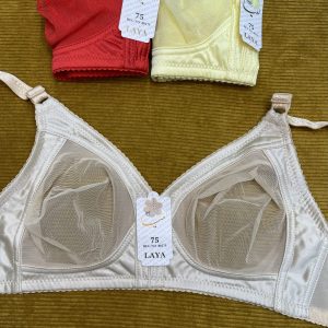 سوتین یاردی پرلون بدون فنر کد ۳۲۲ مارک معتبر لعیا(جین ۱۲تایی)