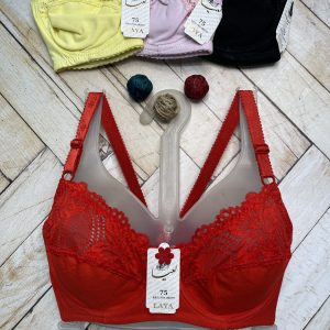 سوتین فنردار لاکرا دانتل کد ۲۰۱۴ مارک معتبر لعیا(جین ۱۲تایی)