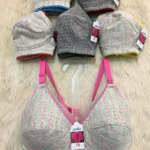 سوتین نخی خالدار دولای مارک شاندیز ( بسته ۱۲ تایی )