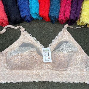 سوتین دانتل کش پهن مخفی اعلا کد ۹۴۰-۹۶۰ مارک معتبر فلاحی (جین ۱۲ تایی)