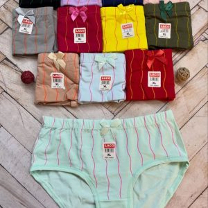 شورت فاق بلند مار پنبه ضد حساسیت اعلا مارک لکو (جین ۱۲تایی)