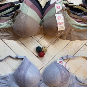 سوتین اسفنجی وارداتی سوزنی بدون فنر کد ۳۲۰۲ مارک تویازی (جین ۱۲ تایی)