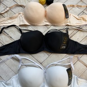 سوتین وارداتی اسفنجی دبل هارنسی کد ۸۸۰۴ مارک معتبر بارلی (جین ۱۲تایی)