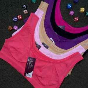 نیم تنه وارداتی بدون کاپ نخ کشی کد ۱۰۰۲ مارک سینولونگ (جین ۱۲ تایی)