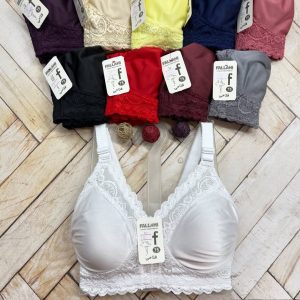 سوتین دانتل پرسی دوربسته اعلا کد ۱۱۵ مارک معتبر فلاحی (جین ۱۲ تایی)