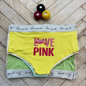 شورت کش پهن لاو پینک جنیفری مارک الکیم (جین ۱۲تایی)