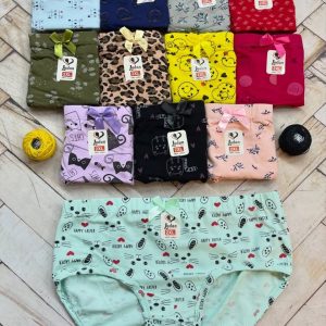 شورت فاق بلند تیپ لاکرا ۱۲ طرح مارک لادن (جین ۱۲تایی)