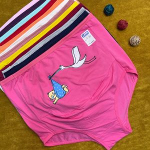 شورت بارداری نخ پنبه اعلا مارک معتبر لعیا (جین ۱۲تایی)