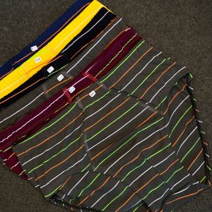 شورت اسلیپ نخی راه راه مردانه لادن (جین ۱۲تایی)