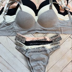 ست اسفنجی وارداتی فانتزی ویکتوریا سکرت اصل (جین ۱۲تایی)