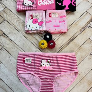 شورت عروسکی نخ پنبه کیتی سرخابی مارک سون دی (جین ۱۲تایی)