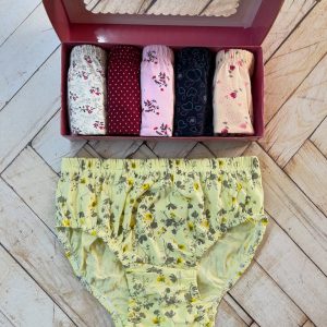 شورت سوپرنخ لیفه ای زنانه جعبه ای مارک تلی (جین ۱۲تایی)