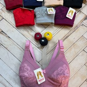 سوتین بدون فنر یاردی کاسه دانتل مارک ابرا (جین ۱۲تایی)