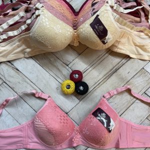 سوتین وارداتی اسفنجی بدون فنر کد ۹۲۰۵ مارک سینولونگ ( جین ۱۲ تایی )