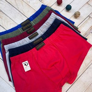 شورت مردانه نیم پا نخی مارک لادن (جین ۱۲تایی)